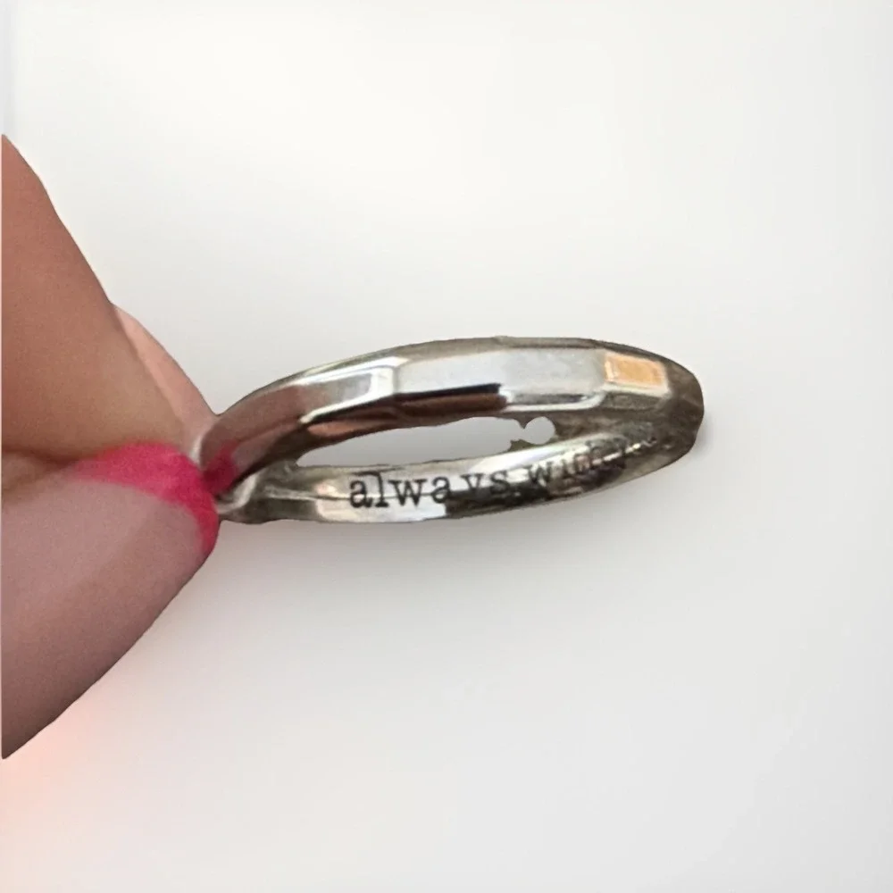 Brosway With You Stainless Steel Ring‎ EU 16 US 8 NWT